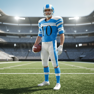 Maillots de football américain respirants pour l'entraînement en club, uniformes sportifs personnalisés, vêtements d'entraînement légers, équipement de sécurité complet pour hommes - Product Image 3