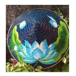 Chapeau en feuilles de palmier artisanal du Vietnam, chapeau conique traditionnel pour les boutiques de souvenirs - Product Image 3