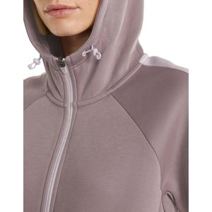 Sudaderas de invierno personalizadas para mujer, sudaderas con cremallera de lana 100% de poliéster, sudaderas con cremallera Unisex de gran tamaño, sudadera con cremallera completa, codorniz Heather - Product Image 3
