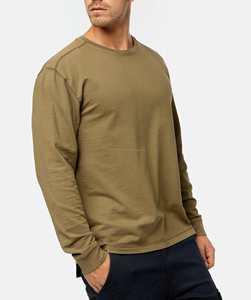 Prix de gros T-shirt personnalisé grande taille T-shirts pour hommes impression de logo personnalisé 100% coton respirant microfibre T-shirts pour hommes - Product Image 4