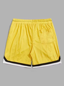 Short de bain décontracté respirant de haute qualité, personnalisé, imprimé par sublimation, extensible dans les quatre sens, avec taille élastique confortable, style urbain - Product Image 2