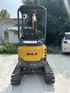 Pour pelle sur chenilles jaune ER616H 1,6 tonne, équipement de construction de haute qualité avec moteur, pompe, boîte de vitesses et PLC, garantie 1 an - Product Image 2