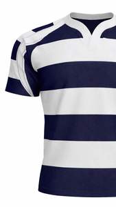 Ensemble d'uniformes de rugby unisexes respirants et abordables, personnalisables par sublimation, maillot d'équipe en polyester 100% écologique à séchage rapide - Product Image 3