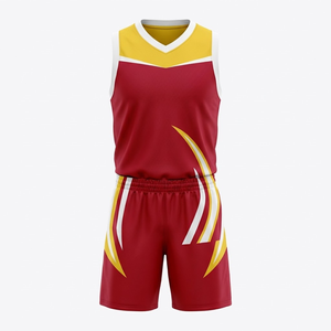Maillot de basket-ball personnalisé par sublimation pour équipe, gilet respirant et confortable à séchage rapide, uniformes de basket-ball pour les matchs et l'entraînement - Product Image 3