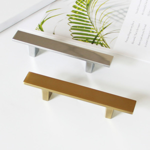 Cost-Effective Price Modern Minimalist Zinc Alloy Cabinet <b>Pull</b> Rectangular <b>Bar</b> Handle <b>for</b> Kitchen Bathroom Dining Room Furniture - Product Image 2