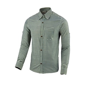 Camisa Bávara Oktoberfest gris premium para hombre, de algodón, con botones, manga larga, tallas S a 4XL - Product Image 3