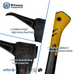 Professional Large Pickaroon Hookaroon Wood Handling <b>Hook</b> <b>Tool</b> Forged Alloy Steel Head Anti Slip TPR Handle Hot-Dip Galvanized - Product Image 4