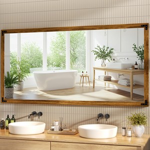 Marcos de Espejos de Pared de Madera de Teca, Diseño Moderno de Mediados de Siglo, Ecológicos, Hechos a Mano, Duraderos |   Fabricación Personalizada al por Mayor (OEM) |   Aqudus Saleem - Product Image 1