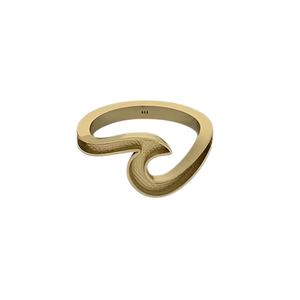 Véritable bague solide 925 Sterling Ocean Wave Design Semi Mount Blank Setting Ring Good For Resin & Ashes Work Keepsake DIY Jewelry - Product Image 1