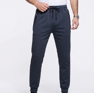 Plus Size Jogger Pants Workout Gym Sweat <b>Trouser</b> Side Zipper Pockets Slim Fit Bottoms <b>Trousers</b> for <b>Men</b> - Product Image 1