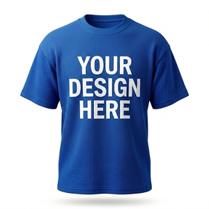Custom Waffle Knit Crew Neck 100% Cotton Anti-shrink Men's T-<b>Shirt</b> Manufacturer OEM Private Label - Product Image 1