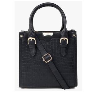 Sac à main en cuir véritable noir pour femmes, artisanat du cuir fait main, fabricant de sacs à main de créateurs - Product Image 2