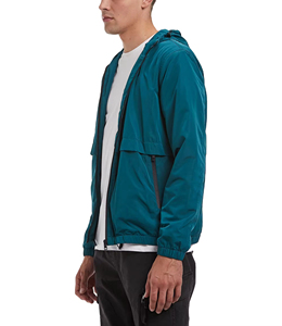 <b>Men's</b> Hooded Nylon Windbreaker <b>Jacket</b> Waterproof Fashion Breathable Zipper Wholesale <b>Reflective</b> Nylon Windbreaker <b>Jacket</b> for <b>Men</b> - Product Image 4
