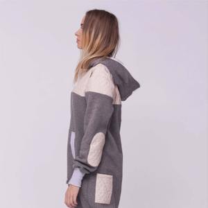 Mono de cuello alto con marca personalizada, tela de compresión elegante, estilo tech-streetwear, suministro a granel de fábrica - Product Image 4