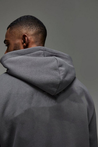 Autumn Luxury <b>Pullover</b> 400gsm Oversized Hoodie Streetwear <b>Pullover</b> Custom Logo Bulk Cotton Fleece Drop Shoulder Private Label - Product Image 6
