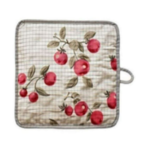 OEM Custom 100% Cotton Classic Linen Style Potholder Quick Dry & Heat Resistant Durable Easy Handled Recycled Plaid Mats & Pads - Product Image 4