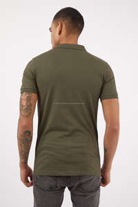 T-shirts pour hommes en jersey uni 100% coton, impression personnalisée, respirants, séchage rapide, manches courtes, vêtements de sport, golf, vêtements actifs 2024 - Product Image 4