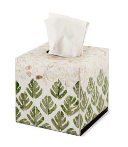 กล่องใส่กระดาษทิชชูเรซิ่นฝังกระดูกอย่างประณีต พร้อมรายละเอียดงานฝีมือสุดหรู ตกแต่งบ้านอย่างมีระดับสำหรับพื้นที่ใช้สอยสมัยใหม่ - Product Image 1