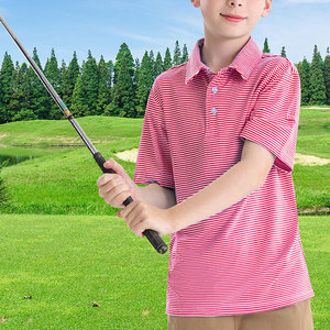 Classic Fit Youth Golf <b>Polo</b> <b>Shirts</b> Durable Cotton Blend Soft Material Golf <b>Polo</b> <b>Shirts</b> Perfect for <b>Work</b> - Product Image 5