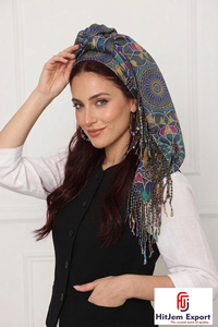 Foulards personnalisés imprimés, écharpes légères carrées pour femmes, accessoires de mode, approvisionnement en gros pour le branding - Product Image 2