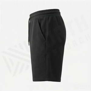 Shorts décontractés d'été pour femmes 100 % coton, taille élastique, couleur unie, doux, respirants et confortables - Product Image 3