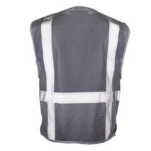 Vêtements de travail réfléchissants personnalisés pour la construction industrielle, veste de sécurité haute visibilité pour les travaux routiers - Product Image 6