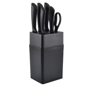 Juego completo de utensilios de cocina 6 en 1 con mango ergonómico antideslizante que satisface todas sus necesidades diarias de cocina, con soporte para cuchillos OEM ODM - Product Image 1