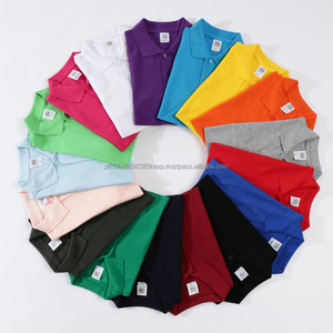 Camiseta Polo Personalizada con Logotipo para Hombre, Verano, 200g, Algodón y Elastano, Transpirable, Uniforme de Trabajo, Color Sólido - Product Image 5