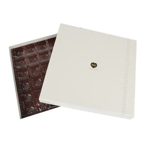 Custom Eco-Friendly Handmade Luxury Gift Packaging <b>Box</b> Chocolate Personalized Paper Base Transparent <b>Plastic</b> Lining Tray Cold - Product Image 3