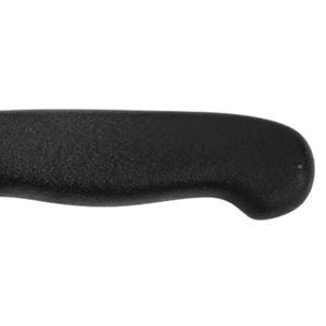 Couteaux à désosser à manche noir avec lame étroite argentée, poignée ergonomique incurvée et protège-doigts pour la découpe de viande et la boucherie - Product Image 6