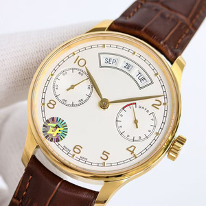 Reloj Mecánico Automático para Hombre, con Bisel Dorado de Lujo y Alta Calidad, Diseño Elegante para Banquetes de Negocios, con Indicador de Fecha - Product Image 2