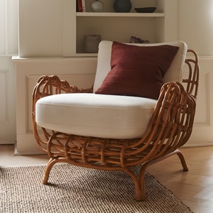 Conjunto de sofá de ratán para el hogar, muebles sencillos y cómodos, sillas naturales de buena calidad, de Vietnam - Product Image 6