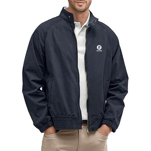 Wholesale Price 100% Cotton Premium Quality Breathable Eco-Friendly <b>Men's</b> Casual Winter <b>Jacket</b> with Front Logo Customizable - Product Image 1