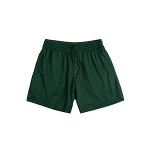 Shorts Bermuda Gris en Maille pour Homme avec Cordon de Serrage à la Taille, Respirants, Style Sport Décontracté, Poches, Taille Mi-Haute, Tissu Tricoté - Product Image 5