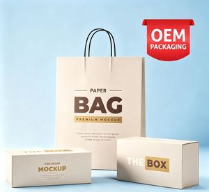 Bolsas de Papel de Lujo Impresas Personalizadas de Alta Calidad para Regalos, Empaquetado Corporativo y Minorista con Logotipo Personalizado - Marca OEM/ODM - Product Image 1