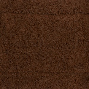 Juego de Alfombrillas de Baño de Algodón, 2 Piezas, Color Marrón Sólido, Rectangulares, Estilo Clásico, Base Antideslizante de Goma, Lavables a Máquina, para Uso Doméstico - Product Image 3