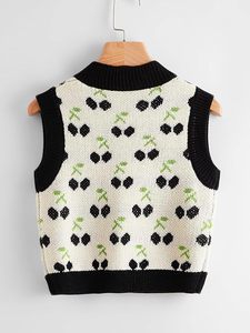 Cárdigan sin mangas transpirable y elegante para mujer - Chaleco de punto con cuello en V - Chaleco suave de color liso para mujer - Product Image 2