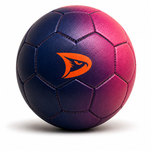 Bulk School & Club Soccer Ball Supplier | Custom Logo <b>Hand</b> <b>Stitched</b> PU Leather Football | Premium 32 Panel Match Training Size 5 - Product Image 2