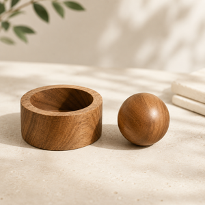 Juego de Bolas Difusoras de Aceites Esenciales de Madera de Haya Natural |   Difusor de Aroma de Madera Ecológico |   Fabricante OEM y ODM - Product Image 4