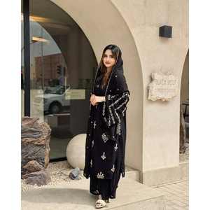 Top y Dupatta de diseñador para mujer, ropa de fiesta elegante, aspecto Plazzo - Product Image 5