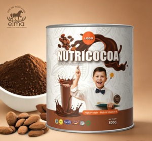 Proveedor de Malasia, Cacao Instantáneo Saludable Bajo en Grasa, Bebida para el Desayuno Nutritiva y Sabrosa, Certificación HACCP, Marca Privada, 25 kg - Product Image 1