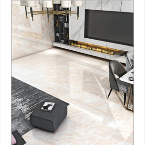 Baldosa de porcelana brillante de alta reflexión de 24x24 diseñada para crear un impacto luminoso en el suelo y una definición limpia de la superficie. - Product Image 1