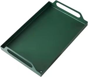 Bandeja de Metal para Servir Chocolates, Plato Decorativo de Acero Inoxidable para Chocolates y Dulces - Product Image 1