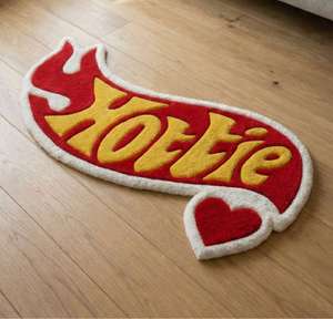 Tapis de luxe moderne en laine, tufté à la main, antidérapant, avec logo personnalisé, doux et décoratif pour chambre, salon et maison - Product Image 2