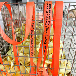 Cinghia di Fissaggio in Poliestere con Logo Personalizzato, 32 35 40 50mm, Cinghia Resistente da 2 Pollici per Imballaggio Pallet e Fissaggio Carichi - Product Image 6