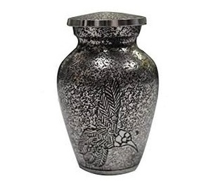 Black Brass European Style Engraved Keepsake <b>Mini</b> Urn for Pet Cremation Ashes Eco-Friendly Durable Customizable Ashes Storage - Product Image 5