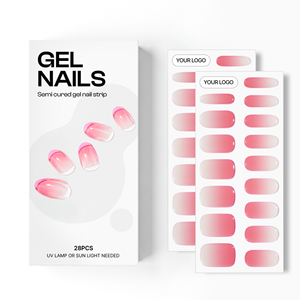 สติ๊กเกอร์ติดเล็บเจลยูวีสีพื้น คุณภาพระดับซาลอนเกาหลี 100% ปลอดภัยสำหรับผู้ทานมังสวิรัติ ไม่ทดลองกับสัตว์ ปลอดสารพิษ - Product Image 1