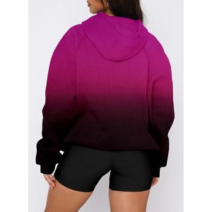Winter Fashion <b>Longline</b> Knitted Hoodie for <b>Women</b> Front Printing Custom Oversized <b>Fleece</b> Pullover Private Label Manufacturer - Product Image 2