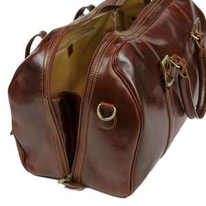 Nouveauté : Sac de voyage décontracté pour homme en cuir véritable, imperméable, sac de sport en cuir, en vente en ligne à bas prix - Product Image 3