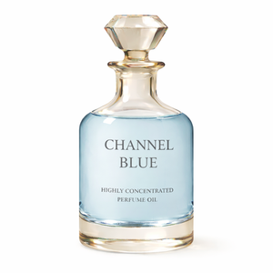 Aceite de Perfume Concentrado (Attar) sin Alcohol de Alta Calidad, Color Azul Canal, 50 Gramos, Unisex, Fragancia de Larga Duración - Product Image 1